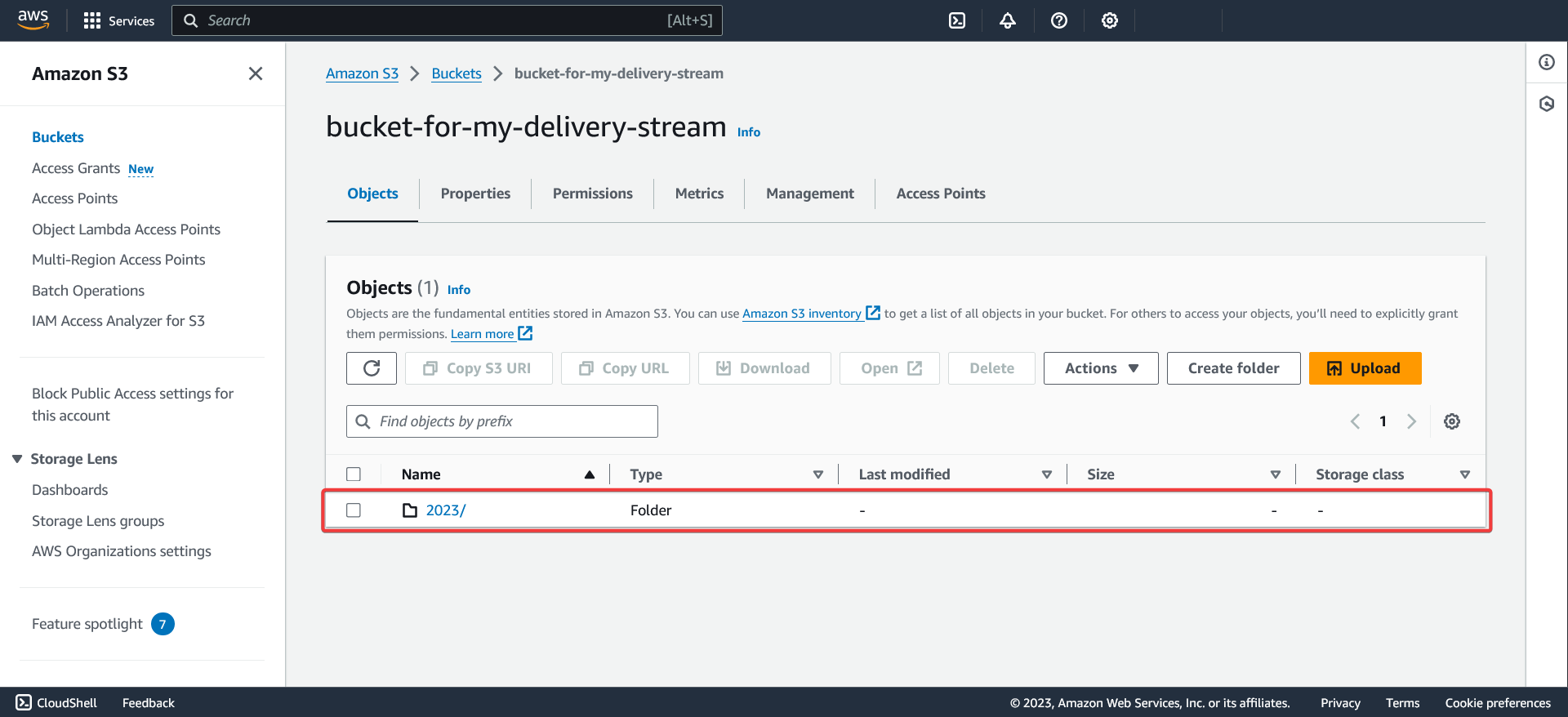 AWS - CloudWatch - Log Groups - Subscription Filters - Create a Kinesis Firehose Subscription Filter