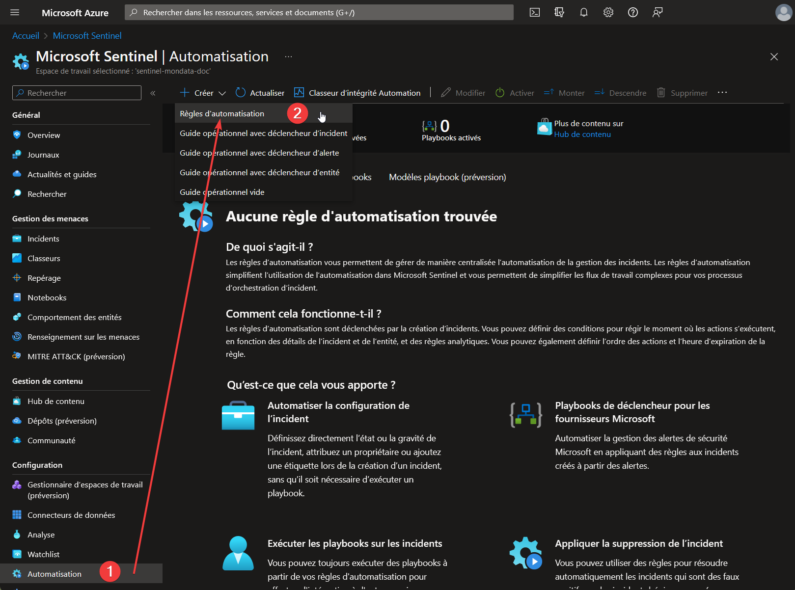 Azure - Microsoft Sentinel - Instance